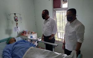 Operasi Luka Tembak Personel Dittahti Polda Banten Bawa Tahanan Ke RSUD