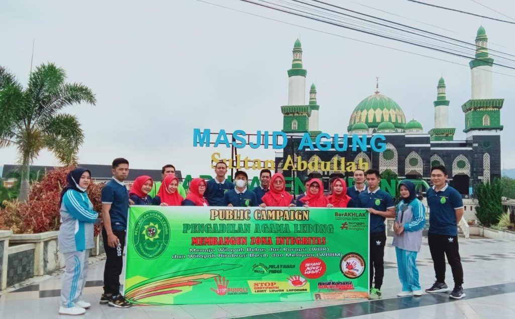 Pengadilan Agama Lebong Gelar Public Campaign Membangun Zona Integritas Menuju WBK