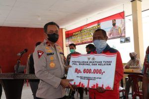 Polres BS Salurkan Bantuan Senilai 11.7 Miliar Untuk Pedagang Kaki Lima dan Nelayan
