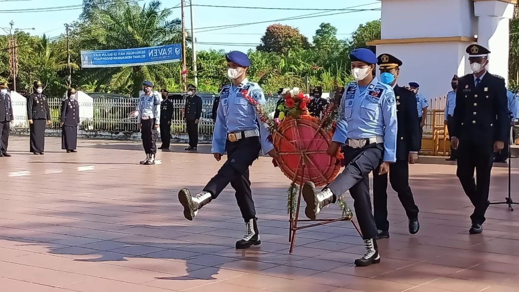 Lapas Kelas II B Arga Makmur Gelar Ziarah dan Tabur Bunga di Taman Makam Pahlawan