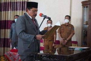 Mian Kembali Mutasikan Puluhan Pejabat Di Lingkup Pemkab BU, Ramadanus Jadi Staf Ahli Bupati