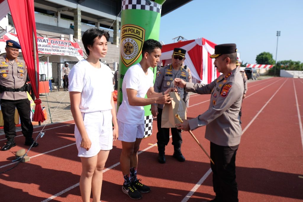 Kapolda Bengkulu Pantau Seleksi Jasmani Calon Taruna Akpol Tahun 2022