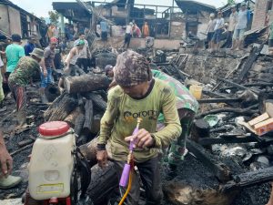Lebong Berduka !! Delapan Unit Rumah Jadi Korban Keganasan Si Jago Merah