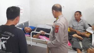 Terjadi Lagi, Polisi Tembak Polisi Dengan Senjata Pelontar Gas Air Mata