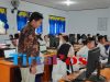 Tampak Ketua KPU Lebong, Shalahuddin Al Khidhr Saat Mengawasi Pelaksanaan Tes CAT PPK