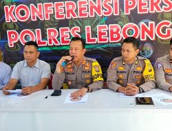 Press Release Akhir Tahun, Ini Penangan Kasus Polres Lebong Selama Tahun 2022