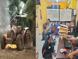 11 Orang Diduga Provokator Pembakar Pos Satpam dan Alat Berat PT BRS Diamankan Polisi