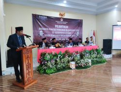 60 Anggota PPK Lebong Resmi Dilantik, Ini Pesan Ketua KPU Kepada PPK
