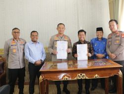 Bangun Kompi Brimob Pemkab Lebong Hibahkan 10 Hektar Tanah Ke Polda Bengkulu