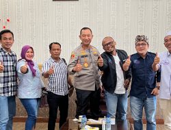 Silaturahmi Ke Kapolda Bengkulu, SMSI Perkuat Sinergi Penyebarluasan Informasi