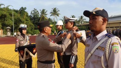 Pimpin Apel Gelar Pasukan Ops Keselamatan Nala I Tahun 2023 Wakapolda Tekankan Hal Ini