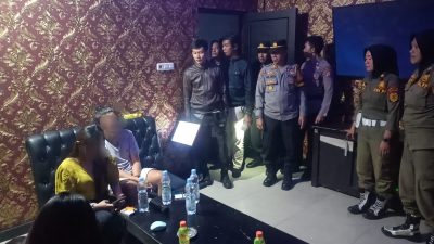 10 Warga Tanpa Identitas dan 6 Unit Motor Ikut Terjaring Razia Gabungan Yang Digelar Polres BS