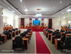 Rapat Paripurna Penyampaian Pandangan Umum Fraksi Atas Raperda APBD Tahun 2023