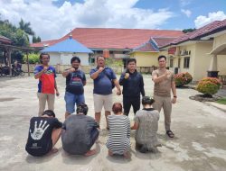 Curi HP Milik Warga BS, Empat Warga Kota Bengkulu Terancam 7 Tahun Penjara