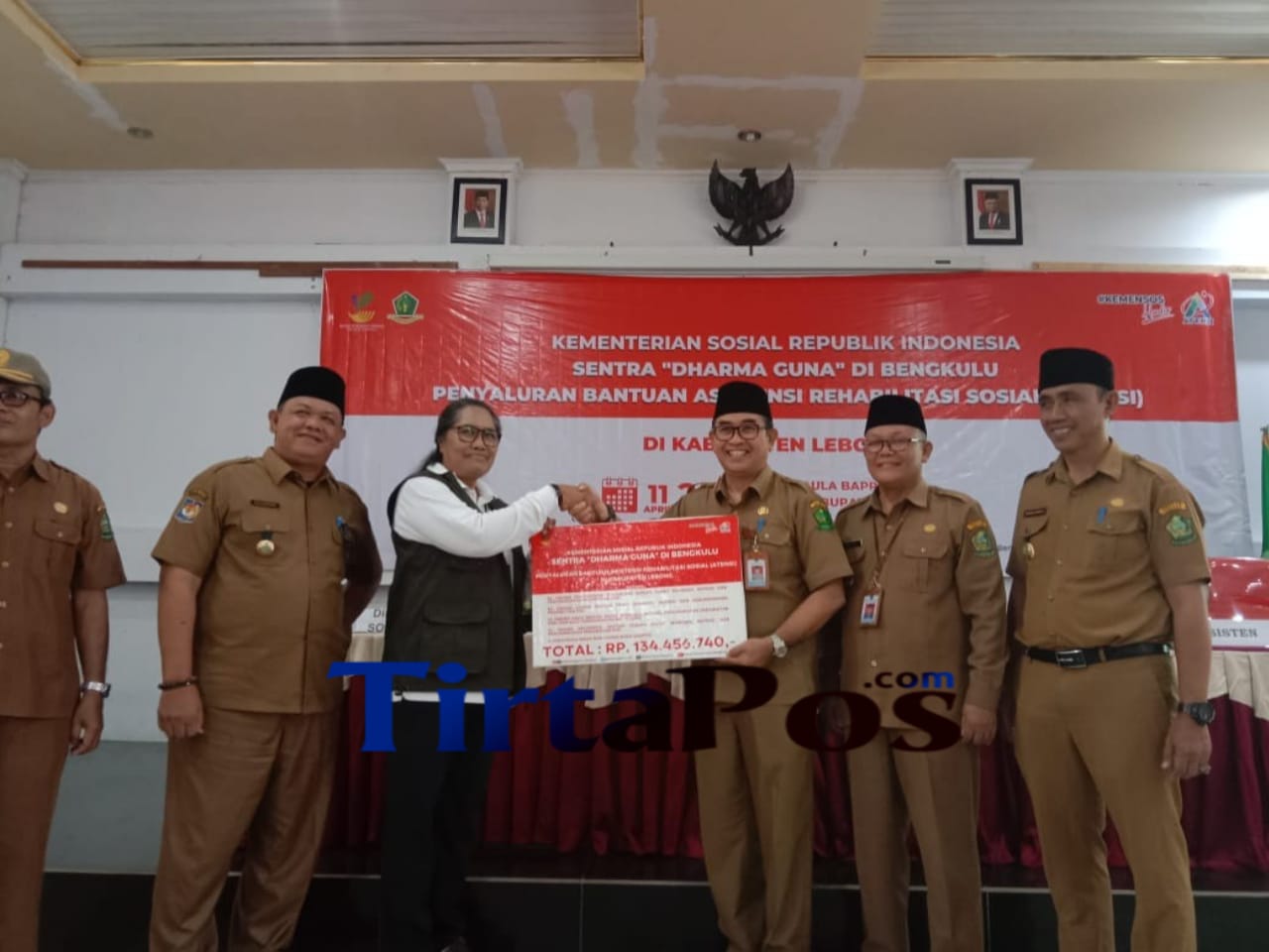 Pemkab Lebong Mendapat Bantuan Asistensi Rehabilitasi Sosial Tahun 2023