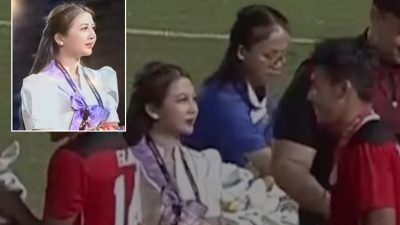 Viral Sosok Wanita Pembawa Medali Untuk Timnas, Wajahnya Bikin Salfok