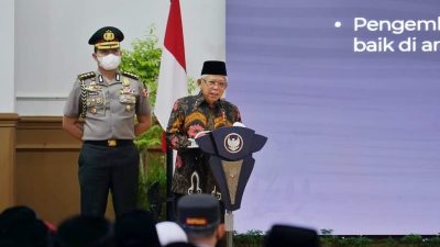 Wapres Ma’ruf Amin Hadiri Pengukuhan KDEKS Provinsi Bengkulu: Dorong Pengembangan Potensi Ekonomi Syariah dan Industri Halal