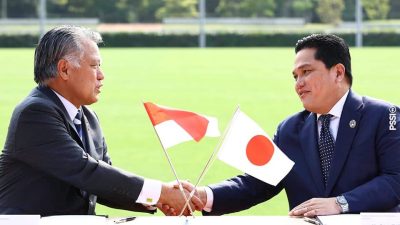 Kembangkan Sepak Bola Indonesia PSSI dan JFA Menandatangani MoU