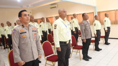Polda Bengkulu Mengadakan Diklat ke-7 Satuan Pengamanan