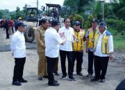 Momen Bersejarah Presiden RI Kunjungi Kabupaten Bengkulu Utara Guna Meninjau Pembangunan Jalan Dan Pasar Tradisional