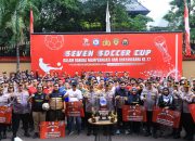 Wujudkan Pemilu 2024 Damai, Polri Bersama Wartawan Gelar Bhayangkara Presisi Seven Soccer Cup