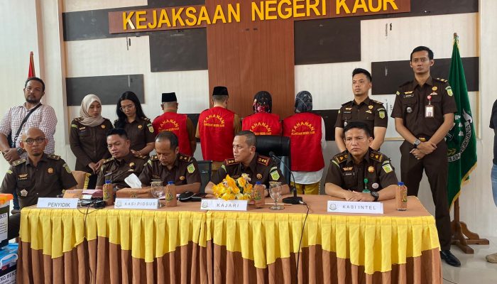 Korupsi Dana BOK Puskesmas di Kaur: Kejaksaan Negeri Tetapkan 4 Tersangka
