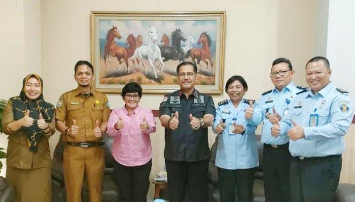 Penguatan Kerjasama Ketua DPRD Bengkulu Utara Kunker ke Kanwil Kemenkumham Bengkulu