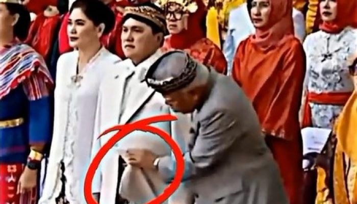 Momen Kehangatan Menteri Basuki Hadimuljono dan Erick Thohir Dalam Video Viral