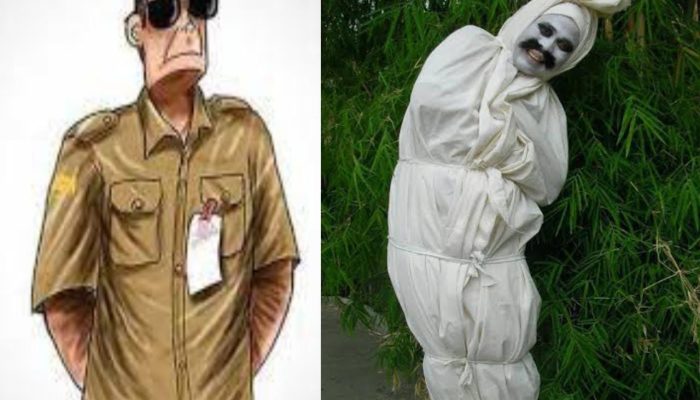 Diduga Ada Pocong Ngantor Ke Desa di Kecamatan Kelam Tengah