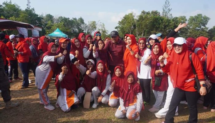 Pemkab Bengkulu Utara Rayakan HUT PPNI ke-49 dengan Roadshow Senam Sehat
