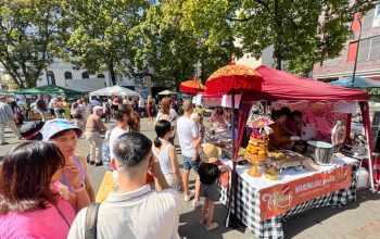 Indonesia Berhasil Mempersembahkan Kekayaan Budaya di Pasar Senggol Köln Jerman, Makanan Khas Sate dan Bakso Ikut di Pamerkan
