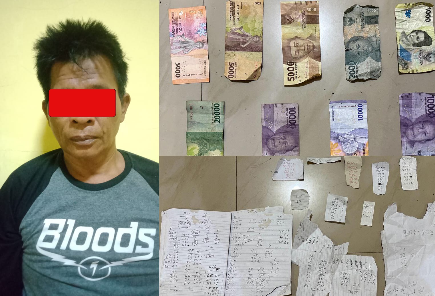 Nekat Buka Lapak Judi Togel MY Warga Kecamatan Bingin Kuning Terpaksa Berurusan Dengan Polisi