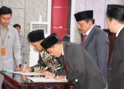 Penandatanganan NPHD, Bupati Mian: Semoga Menjadi Barometer Pemilu yang Berkualitas di Bengkulu Utara