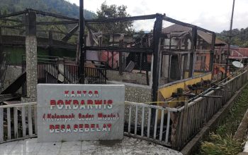 Kantor Desa Seblat Ulu Kabupaten Lebong Diduga Dibakar OTD, Air PAM Sengaja Ditutup