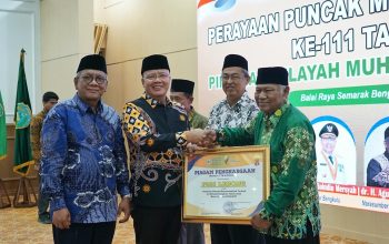 Milad ke-111, Gubernur Bengkulu: Muhammadiyah Berperan Nyata dalam Pembangunan Bengkulu