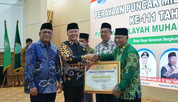 Milad ke-111, Gubernur Bengkulu: Muhammadiyah Berperan Nyata dalam Pembangunan Bengkulu