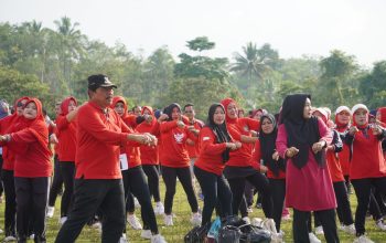 Membangun Gaya Hidup Sehat dan Aktif Pemerintah Kabupaten Bengkulu Utara Selenggarakan Senam SKJ