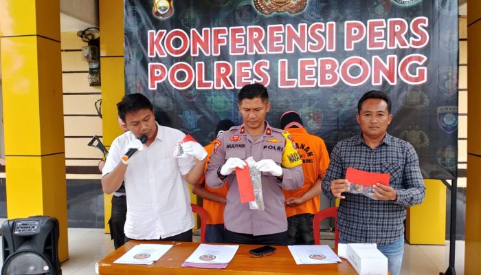 Tanam Ganja di Kebun Cabe Dua Warga Lebong Terancam Minimal 4 Tahun Penjara