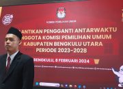 Resmi Dilantik sebagai Komisioner KPU Bengkulu Utara, Ervan Gustian Siap Jalankan Tugas dengan Penuh Dedikasi