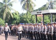 Kapolda Bengkulu Pimpin Pelaksanaan Gelar Pasukan Ops Ketupat Nala 2024