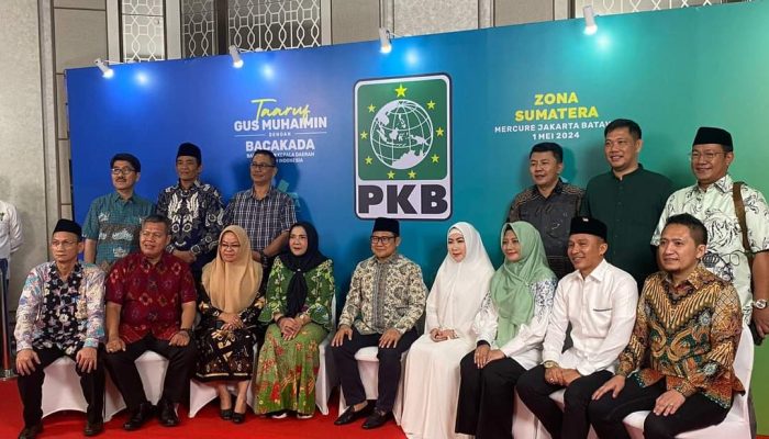PKB Mesuji Menyambut Hangat Kedatangan Para Bakal Calon Kepala Daerah Dalam Acara Halal Bihalal