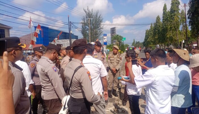 Aksi Damai Garbeta Tuntut Penjelasan Izin HGU PT SIL di Bengkulu Utara Kepada BPN, Ini Tanggapan Kepala BPN Bengkulu Utara