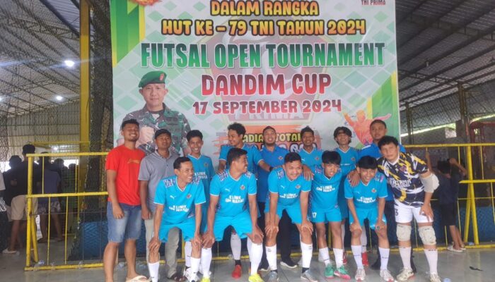 Memasuki Babak Akhir Open Turnamen Dandim Cup HUT TNI ke-79, 4 Tim Melaju ke Semifinal