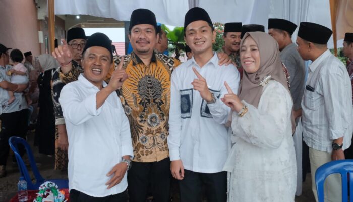 Calon Bupati Arie Septia Adinata Hadiri Syukuran Pelantikan Ichram Nurhidayah Wakil Ketua DPRD Bengkulu Utara