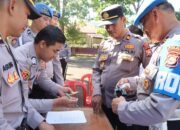 Polres Lebong Gelar Pemeriksaan Senpi Dinas, Pastikan Kepatuhan dan Kedisiplinan Personel