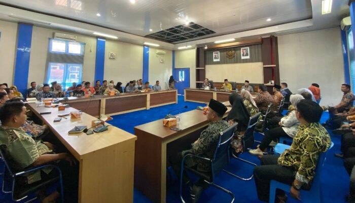 Inspektorat Provinsi Bengkulu Gelar Pemeriksaan Akhir Masa Jabatan Bupati dan Wakil Bupati Lebong Priode 2021-2024