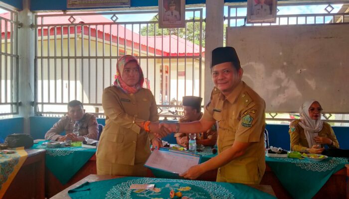 Serah Terima Jabatan Pj Kepala Desa Sungai Gerong Berlangsung Khidmat