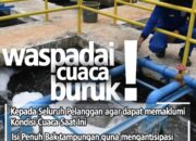 PERUMDA Tirta Ratu Samban Minta Warga Siaga Hadapi Cuaca Ekstrem, Sarankan Tandon Air Selalu Terisi
