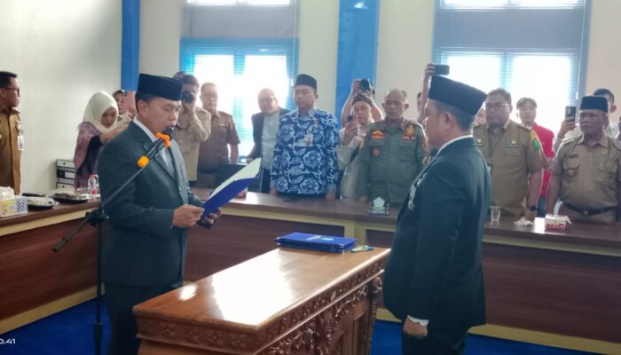 Dr. H. Syarifudin Resmi Menjabat Pj Sekda Kabupaten Lebong, Bupati Tekankan Pentingnya Sinergi ASN