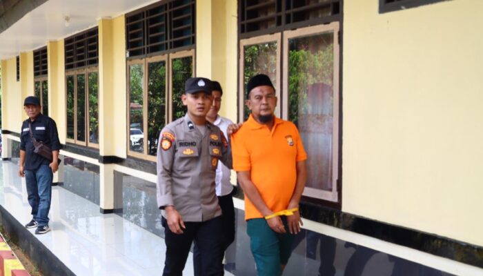 Korupsi Dana Desa Rp 294 Juta Kades Bungin Resmi Ditahan Polres Lebong
